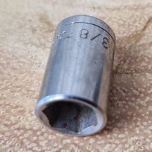 Load image into Gallery viewer, Chrome 3/8" drive 6 point socket classic bike car mechanic Made In japan
