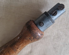 Load image into Gallery viewer, Old keyhole pad saw wooden handle, vintage tool