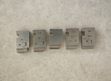 Load image into Gallery viewer, Set of 5 Vintage Metal Thread Chaser Die 3/8, 1/2, 5/8, 3/4 - AMS & S Mar