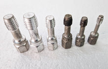 Load image into Gallery viewer, 6 Piece Of Hex Rethreader Tap Set, 1/2 x13, 9/1.6 x 12, 7/16 x 14, 3/8 x 16 etc