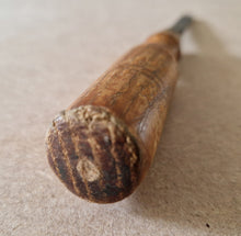 Load image into Gallery viewer, Vintage Cast Steel Wooden Handle Chisel Carpenter Tool 23cm long