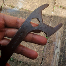 Load image into Gallery viewer, Vintage Multi-Head Bicycle/Spanner Wrench Mechanic Tool Made in England 14.5cm