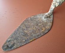 Load image into Gallery viewer, A vintage bricklayers trowel tool , Wooden Handle