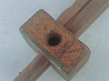 Load image into Gallery viewer, Vintage Wooden Marking Gauge Antique Woodworking Tool 24cm – Missing Thumb Screw