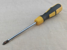 Load image into Gallery viewer, Phillips Head Screwdriver – 21cm Long – Yellow & Black Handle