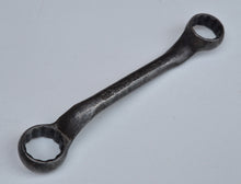 Load image into Gallery viewer, Rare Vintage Hinsdale Double Boxed End Offset Wrench, 3/8” & 7/16”