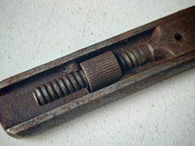 Load image into Gallery viewer, Vintage Adjustable Monkey Wrench Compact Cast Iron Spanner Early 20th Century
