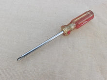 Load image into Gallery viewer, Vintage Phillips Screwdriver – 19cm Long – Red & Clear Handle – Chrome Vanadium