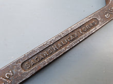 Load image into Gallery viewer, Vintage / Antique Sagars of Halifax Yorks Open End Spanner , 1/2" 3/8"