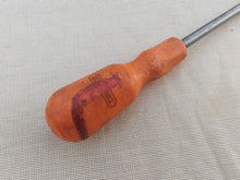 Load image into Gallery viewer, Draper Flathead Screwdriver – Orange Handle – 26cm Long – Vintage Tool