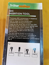 Load image into Gallery viewer, Tristar 32007TR Insertion tool RJ45 Network Telephone Socket, New In Pack