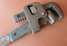 Load image into Gallery viewer, Vintage No.8 Pipe Wrench Made In England , Old School Tool