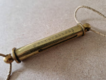 Load image into Gallery viewer, Vintage Resilient Brass Sprung Pocket Hanging Scales antique collectable gift
