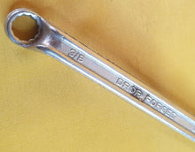 Load image into Gallery viewer, Vintage ELORA ring Spanner No 108 7/16 & 3/8 Classic, Vintage GERMAN made tool