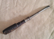 Load image into Gallery viewer, Vintage Flathead Screwdriver , Wooden Handle , Marked KOE, 24.5cm Long