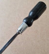 Load image into Gallery viewer, Vintage Sheffield Made Carving Gouge Chisel Steel Metal Ferrule Wooden Handle