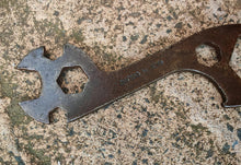 Load image into Gallery viewer, Vintage Multi-Head Bicycle/Spanner Wrench Mechanic Tool Made in England 14.5cm