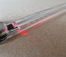 Load image into Gallery viewer, Fiskars Illuminator Ruler Radiant Red Light Up 12 Inch Rule
