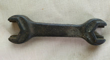 Load image into Gallery viewer, Vintage Chuncky Heavy Duty Cast Iron Spanner, Old Mechanics Handy Tool