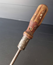 Load image into Gallery viewer, Antique Millers Falls Co. No 63 Ratcheting Screwdriver Wooden Handle Made In USA