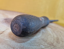 Load image into Gallery viewer, Vintage Wood / Metal Work Files Tool, wooden handle, 40cm Long