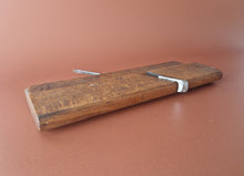 Load image into Gallery viewer, Antique wooden moulding plane old woodworking plane tool , Vintage Old Used