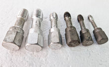 Load image into Gallery viewer, 6 Piece Of Hex Rethreader Tap Set, 1/2 x13, 9/1.6 x 12, 7/16 x 14, 3/8 x 16 etc