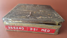 Load image into Gallery viewer, Matrix 255 x 40 BSI MED 1 43 H AJ INSP Adjustable Thread Caliper Gauge In Case