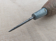 Load image into Gallery viewer, Vintage Wooden Handle Bradawl / Scratch Awl – 12.5cm Long – Classic Hand Tool