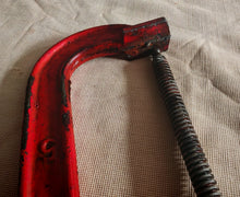 Load image into Gallery viewer, Title: Vintage G Clamp / C Clamp – Cast Iron – Red – 23.5cm x 10.5cm Heavy Duty