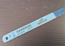 Load image into Gallery viewer, 3 x Hacksaw Blades Sandvik 703 12" and 1 Unbranded Blade