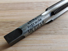 Load image into Gallery viewer, GTD Greenfield HSS Hand Tap 1/2 BSF 16 - Made in USA