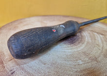 Load image into Gallery viewer, Vintage Wood / Metal Work Files Tool, wooden handle, 40cm Long