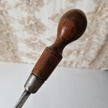 Load image into Gallery viewer, Vintage Wooden Handled Slotted / Flat Head Screwdriver - 35cm Long