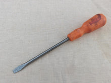Load image into Gallery viewer, Draper Flathead Screwdriver – Orange Handle – 26cm Long – Vintage Tool