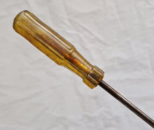 Load image into Gallery viewer, Steadfast amber flat or slotted head screwdriver , 22.5cm long