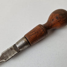 Load image into Gallery viewer, Vintage Wooden Handled Slotted / Flat Head Screwdriver - 35cm Long
