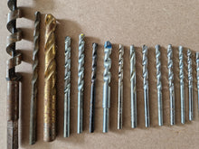 Load image into Gallery viewer, Job Lot Of 18 Drill Bits Various Sizes