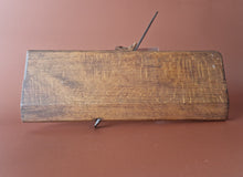 Load image into Gallery viewer, Antique wooden moulding plane old woodworking plane tool , Vintage Old Used