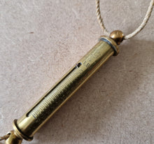 Load image into Gallery viewer, Vintage Resilient Brass Sprung Pocket Hanging Scales antique collectable gift