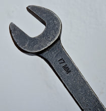 Load image into Gallery viewer, Used Open End Spanner 17mm, 14mm, Vintage Tool, Brand Uknown
