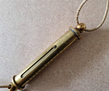 Load image into Gallery viewer, Vintage Resilient Brass Sprung Pocket Hanging Scales antique collectable gift