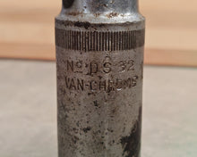 Load image into Gallery viewer, Vintage Herbrand No. DS 32 Van-Chrome Socket 32mm, 1" Drive, 12-Point, Rare Tool