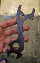 Load image into Gallery viewer, Vintage Multi-Head Bicycle/Spanner Wrench Mechanic Tool Made in England 14.5cm