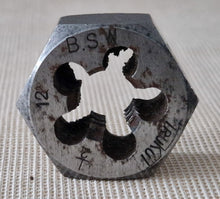 Load image into Gallery viewer, TruKut 1/2" 12 BSW Hexagonal Die Nut