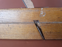 Load image into Gallery viewer, Antique wooden moulding plane old woodworking tool , Vintage Old Used