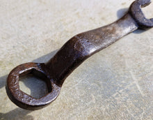 Load image into Gallery viewer, Open and close end spanner wrench marked 468 , small classic vintage garage tool
