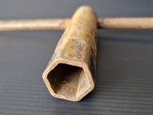 Load image into Gallery viewer, Vintage T Handle Nut Driver Box spanner For Classic Car Tool Kit.