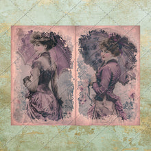 Load image into Gallery viewer, Shabby Chic Victorian & Edwardian Junk Journal Printable Pages - Floral Ephemera - Digital Download