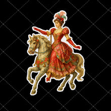 Load image into Gallery viewer, Vintage Sticker Images – 26 PNG & PDF Instant Download – Whimsical Victorian Animals, Easter Basket, Circus, Flowers & Children